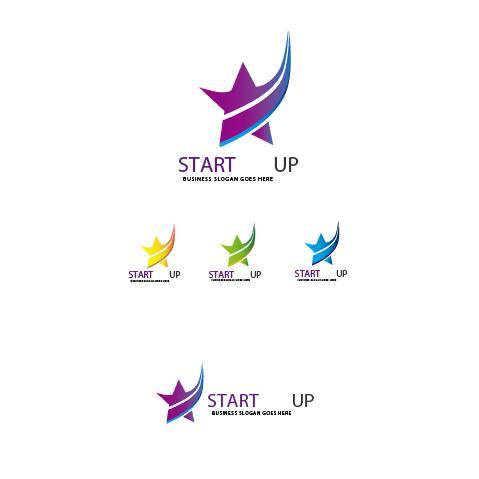 Start Up logo vector