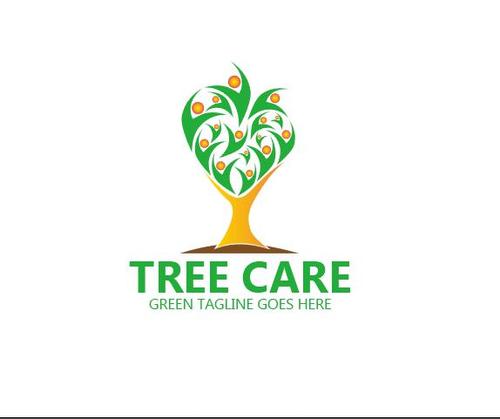 Tree care logo vector
