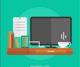 Workflow element vector