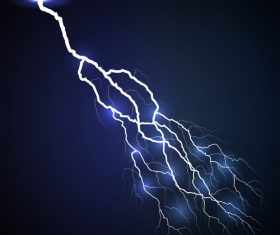 lightning dark blue vector