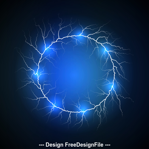 lightning ring vector free download