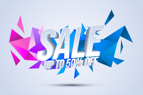 Bargain sales vector
