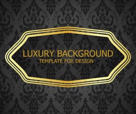 Black pattern wallpaper background vector