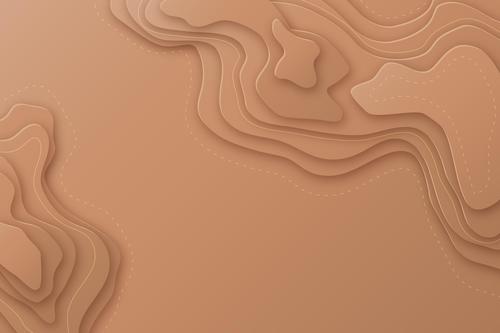 Free Vector  Wallpaper with topographic map design
