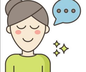 Calm Thoughts vector