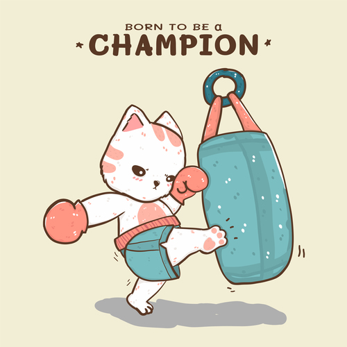champion cartoon