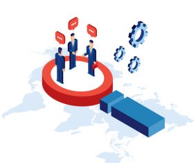 Cooperation information vector