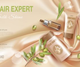 Cosmetics cover vector