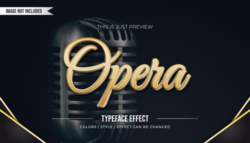 Cover editable font effect text illustration vector