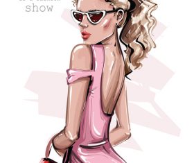 Fashion woman vector