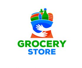 GROCERY STORE logo vector