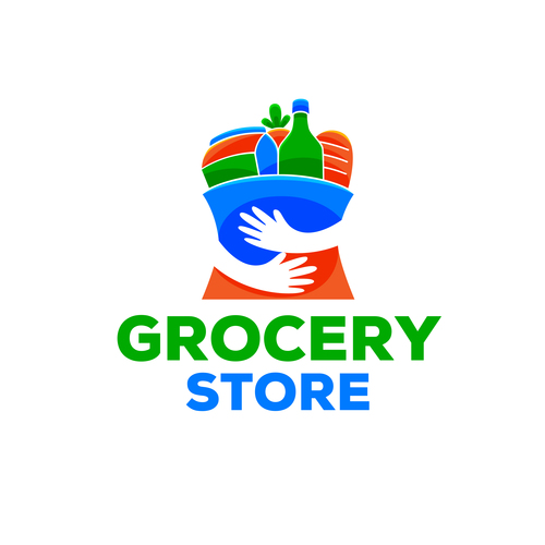 GROCERY STORE logo vector