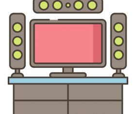 Home Cinema vector