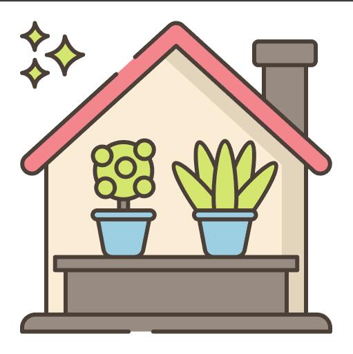 Indoor Herb Garden vector