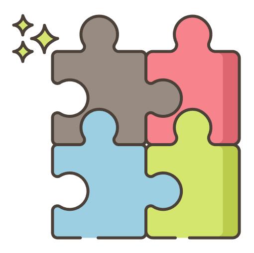 Jigsaw Puzzle vector