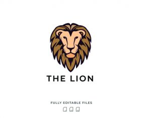 Lion logo vector