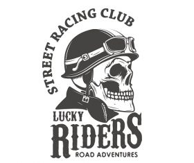 Lucky Riders Logo Vector