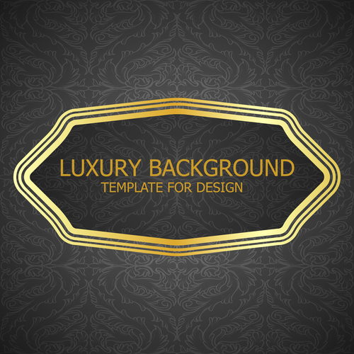 Luxury wallpaper background vector