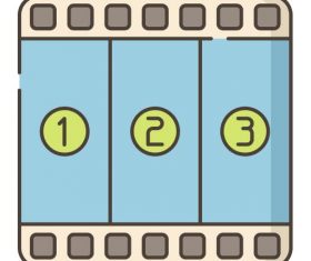 Movie Marathon vector