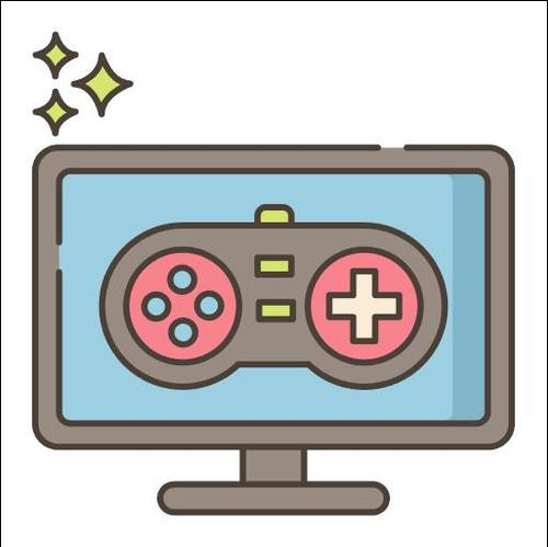 Online Games vector