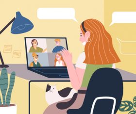 Online interactive vector