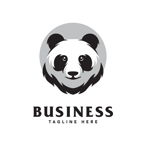 Panda Logo Vector