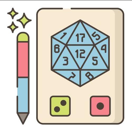 Pen and Paper RPG vector