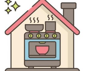 Quarantine Cooking Challenge vector