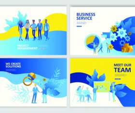 Website page isometric vector