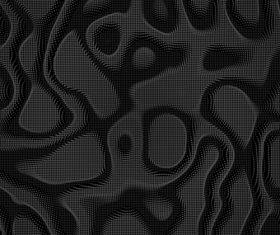 Abstract black mesh background vector