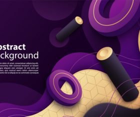 Abstract dark geometric background vector