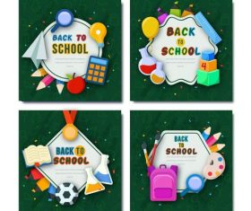 Back to school vector