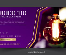 Beautiful business card pattern design vector