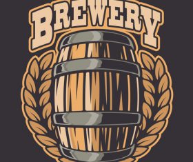 Brewery logo vector