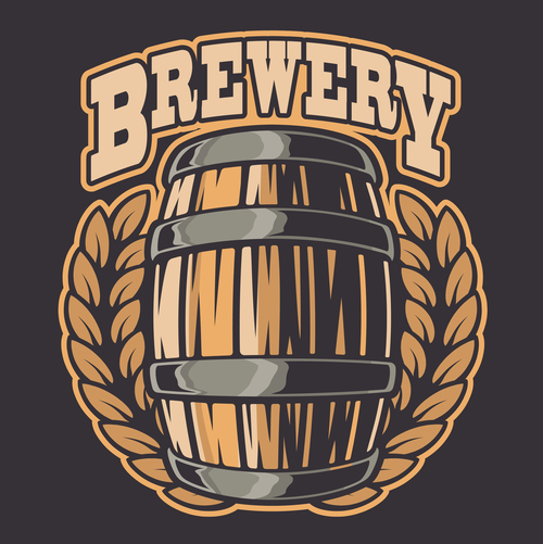 Brewery logo vector