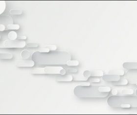 Bright abstract backgrounds with 3D effect vector