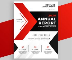 Brochures cover design vector