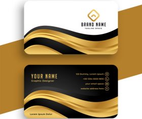 Business card design vector