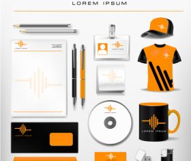 Business promotion set vector