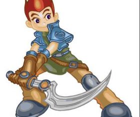 Cartoon tale character vector