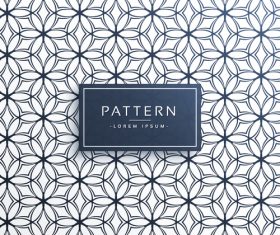 Circular combination seamless patterns vector