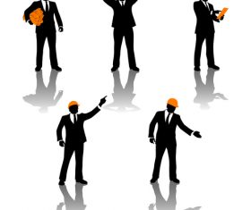 Foreman silhouette vector