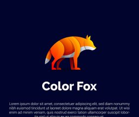 Fox logo vector