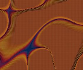 Geometric abstract wave mesh background vector