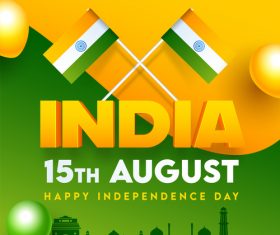 Greeting card indian festival card vector