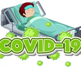 Infection Covid-19 vector