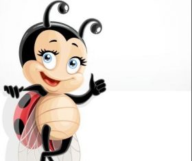 Ladybug vector