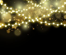 Light shiny effect vector