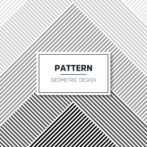Lines seamless patterns vector