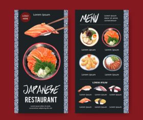 Menu vector